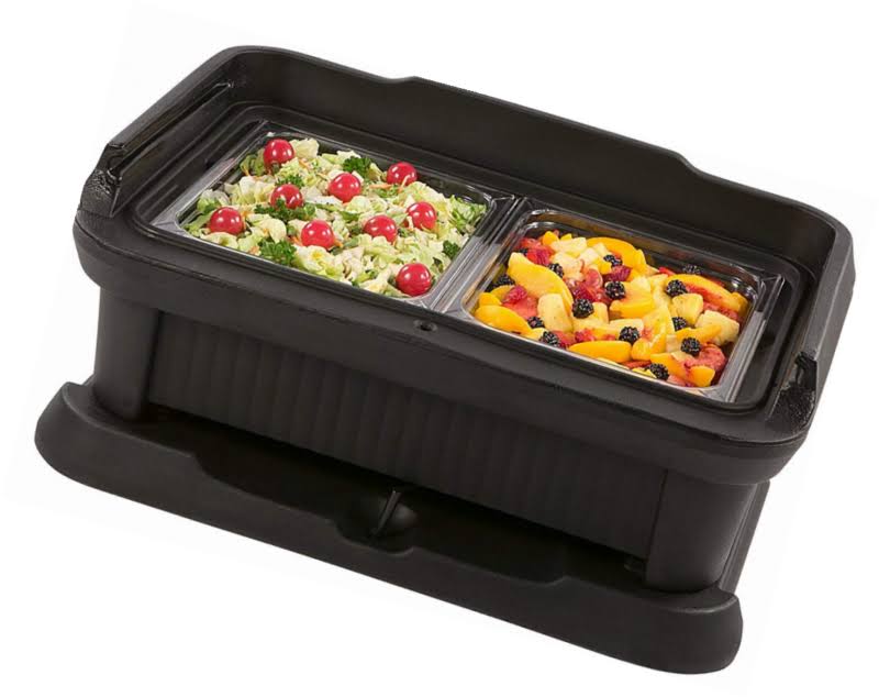 Insulated Food Pan Carrier, 4 inch, Black D47619