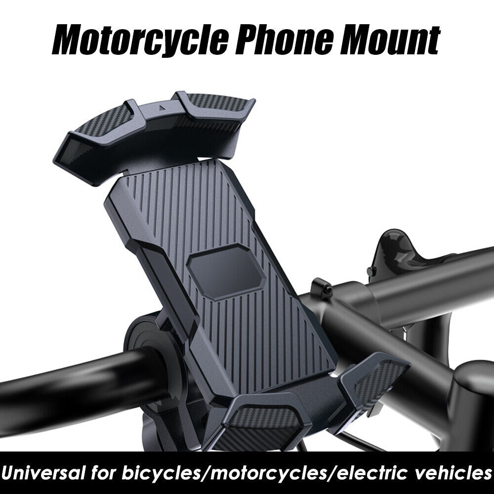 Black Motorcycle Handlebar Mount Holder for Cell Phone GPS J854