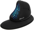 Wireless Ergonomic Vertical Mouse with OLED Screen, 7200DPI, Rechargeable W5537