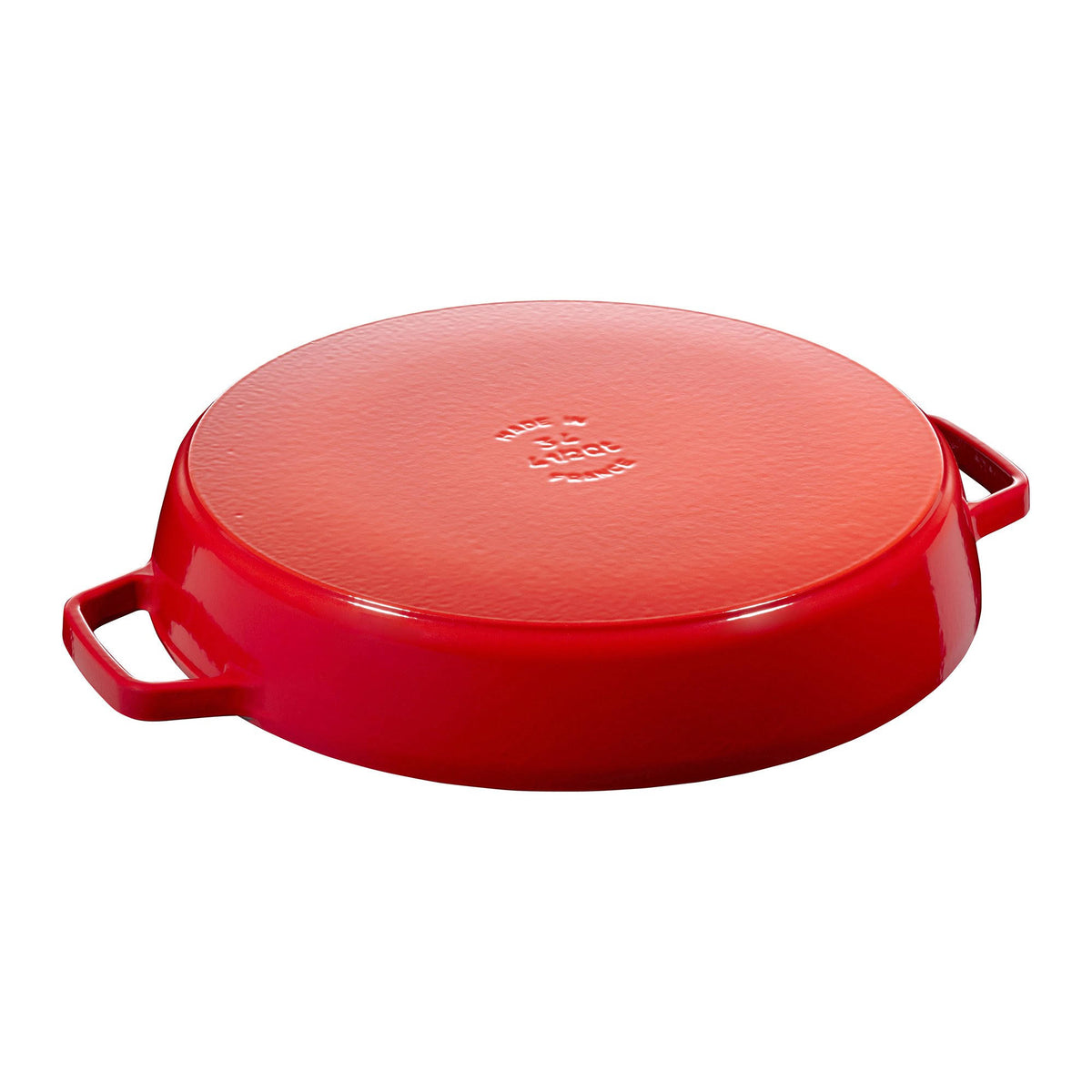 Cherry Cast Iron Double Handle Fry Pan E9781