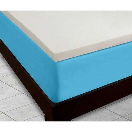 2.5lb Queen Size Memory Foam Mattress Topper O5309
