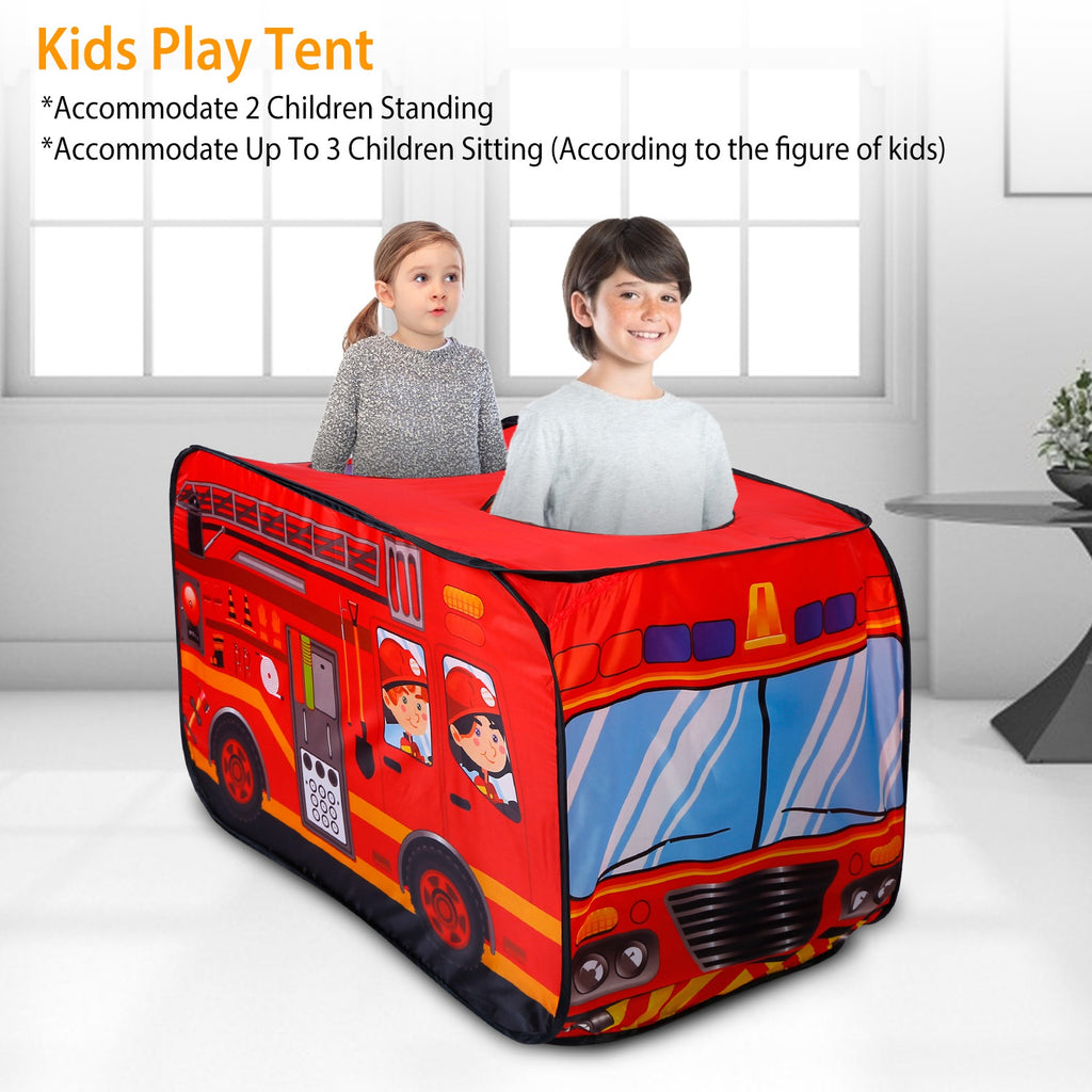 Red Pop Up Kids Play Tent with Carry Bag A384