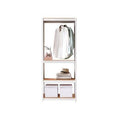 White Walk-In Closet System Tower M9892