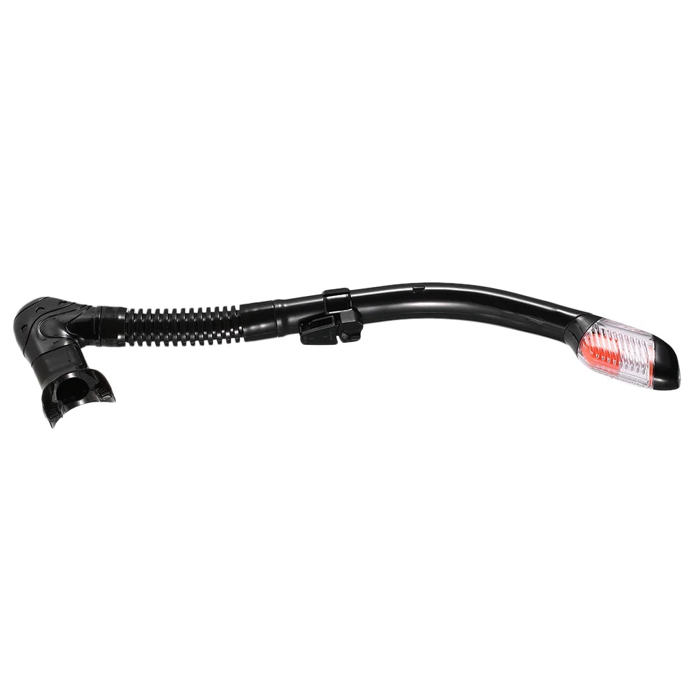 Freediving Snorkel Set with Tempered Glass Lens Goggles X421
