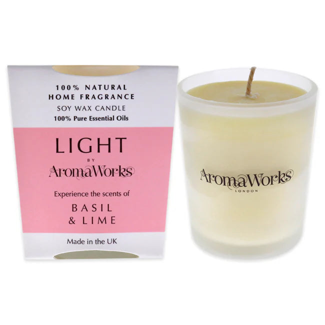 Basil and Lime 2.65 oz Candle J563