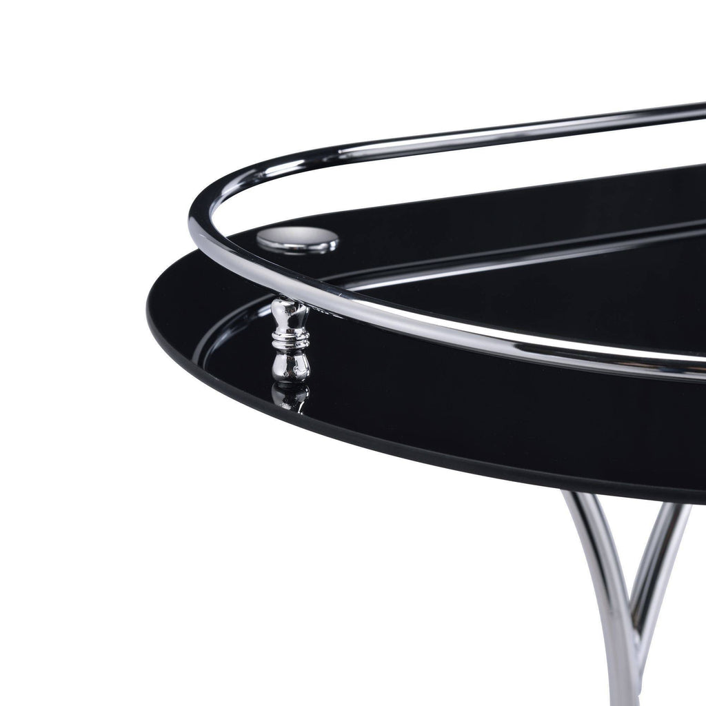 Black Bar Cart Y10605