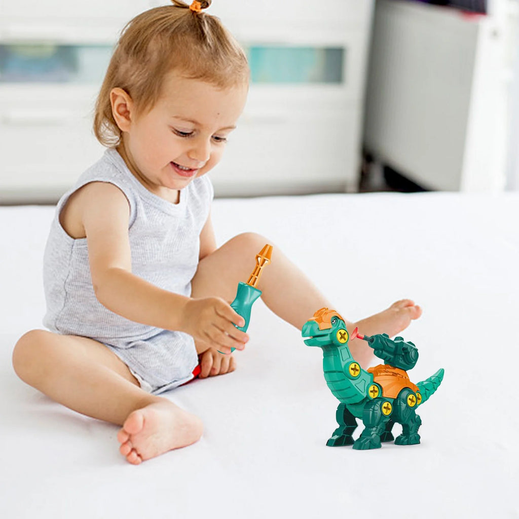 Large Disassembling Dinosaur Building Block Assembly Suit with Transmitter H248809
