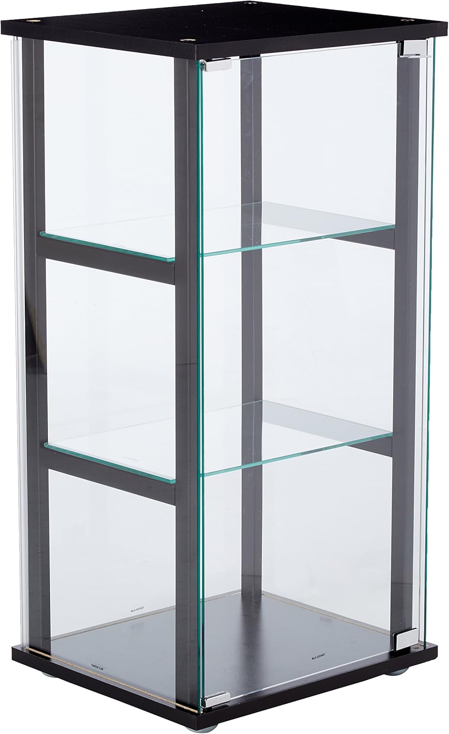 Black Glass Curio Cabinet F65588