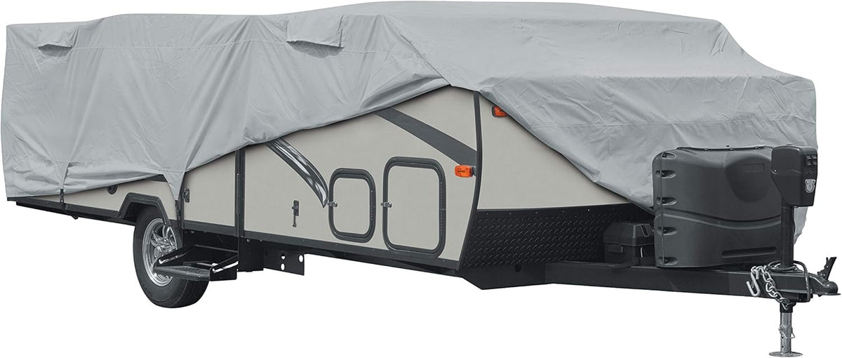 Folding Camping Trailer Cover, Fits 16' - 18'L Trailers U5485