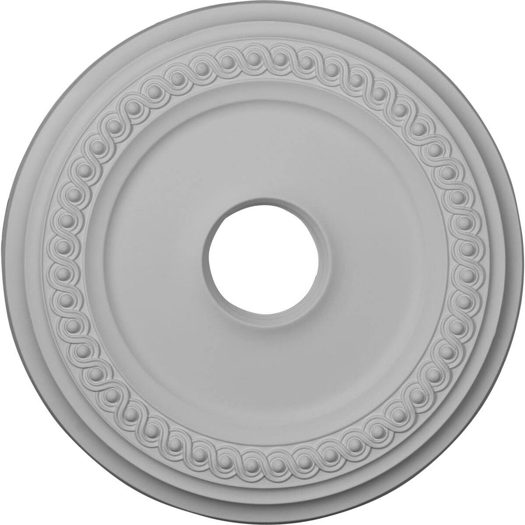 Classic Ceiling Medallion, Hand-Painted Iridescent Gold U619307