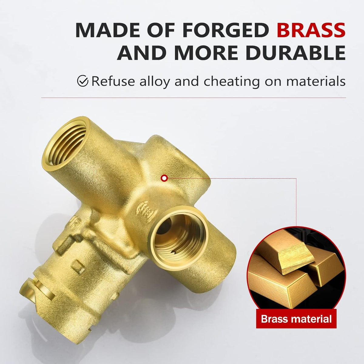 Replacement Pressure Balancing Valve with 1222 Faucet Cartridge and Retainer Clip Y942037