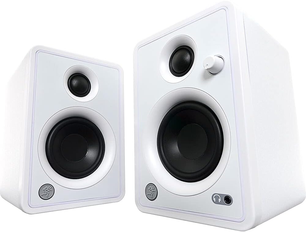 White 3 Multimedia Monitors with Bluetooth X3825