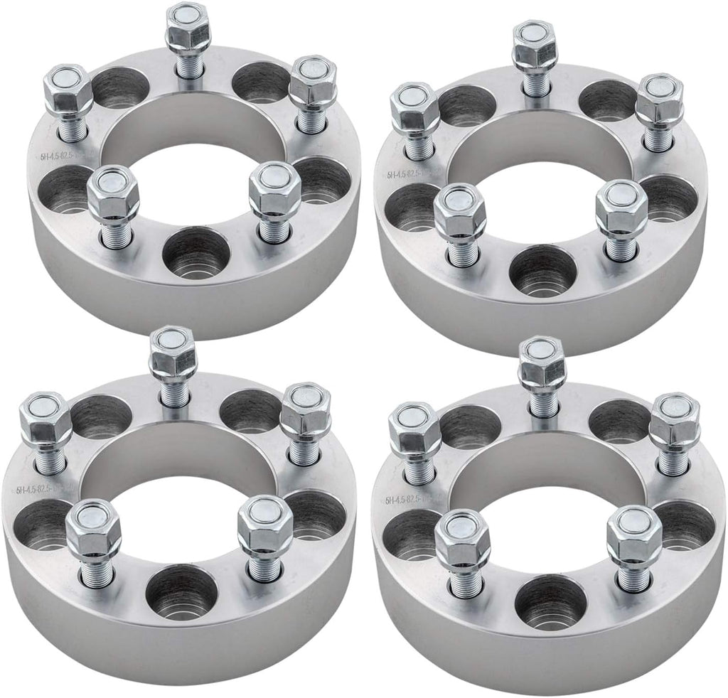 4PC 5x4.5 to 5x5 Wheel Adapters 1.5 Inch with 1/2" Studs T18369