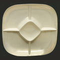 6 Packs Melamine Chip and Dip Platter N5625