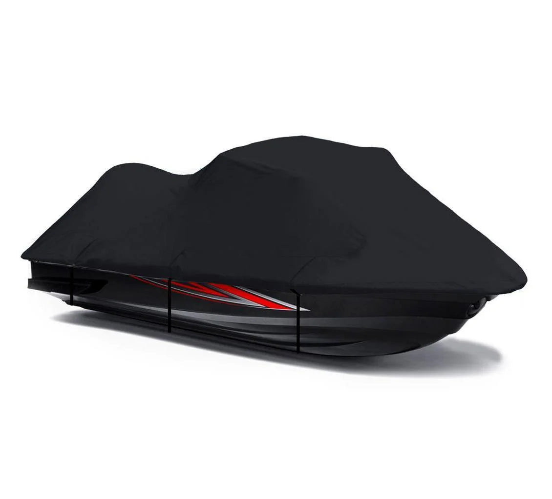 Black 600 Denier Jet Ski PWC Cover 2 Seater K17801
