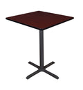 Mahogany Square Cafe Table O274054