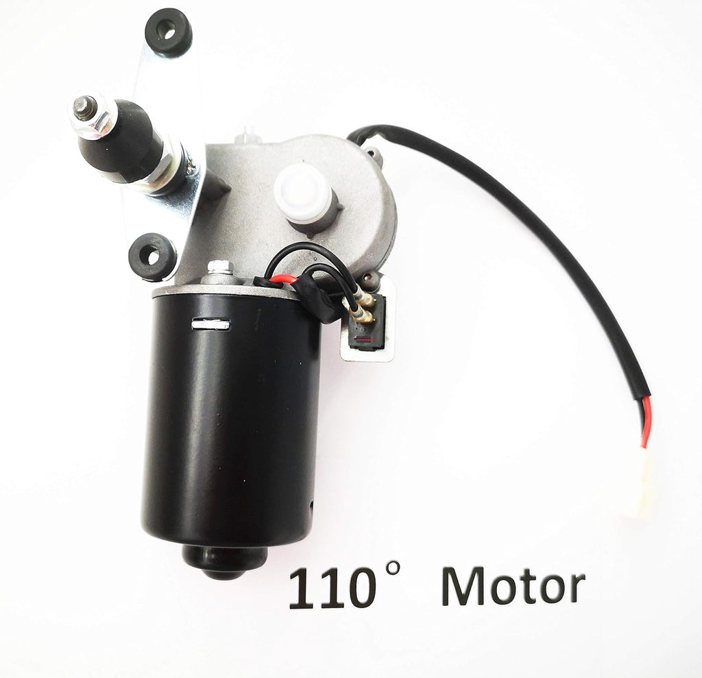 12V UTV Windshield Wiper Motor, 110° Sweep, Pack of 2 R691