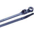 8 inch Black Screw-Down Cable Ties U8491
