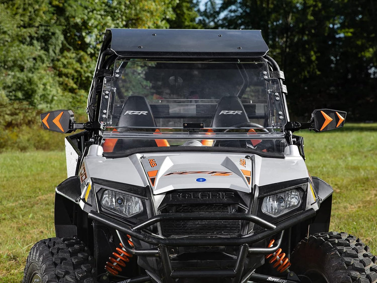 Scratch Resistant Flip Windshield, 1/4” Polycarbonate V7800