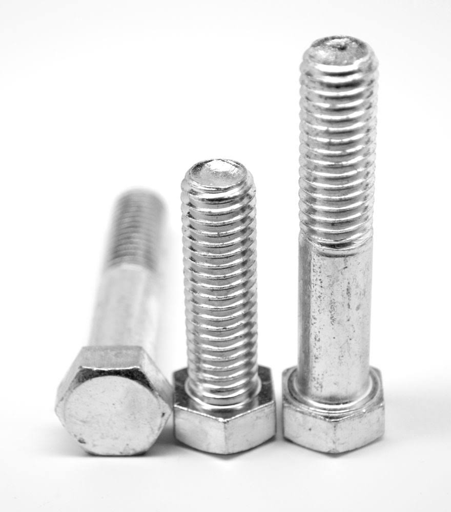 5/16x22-18 x 5x22 (PT) Coarse Thread Grade 2 Hex Cap Screw Low Carbon Steel Zinc Plated S648333