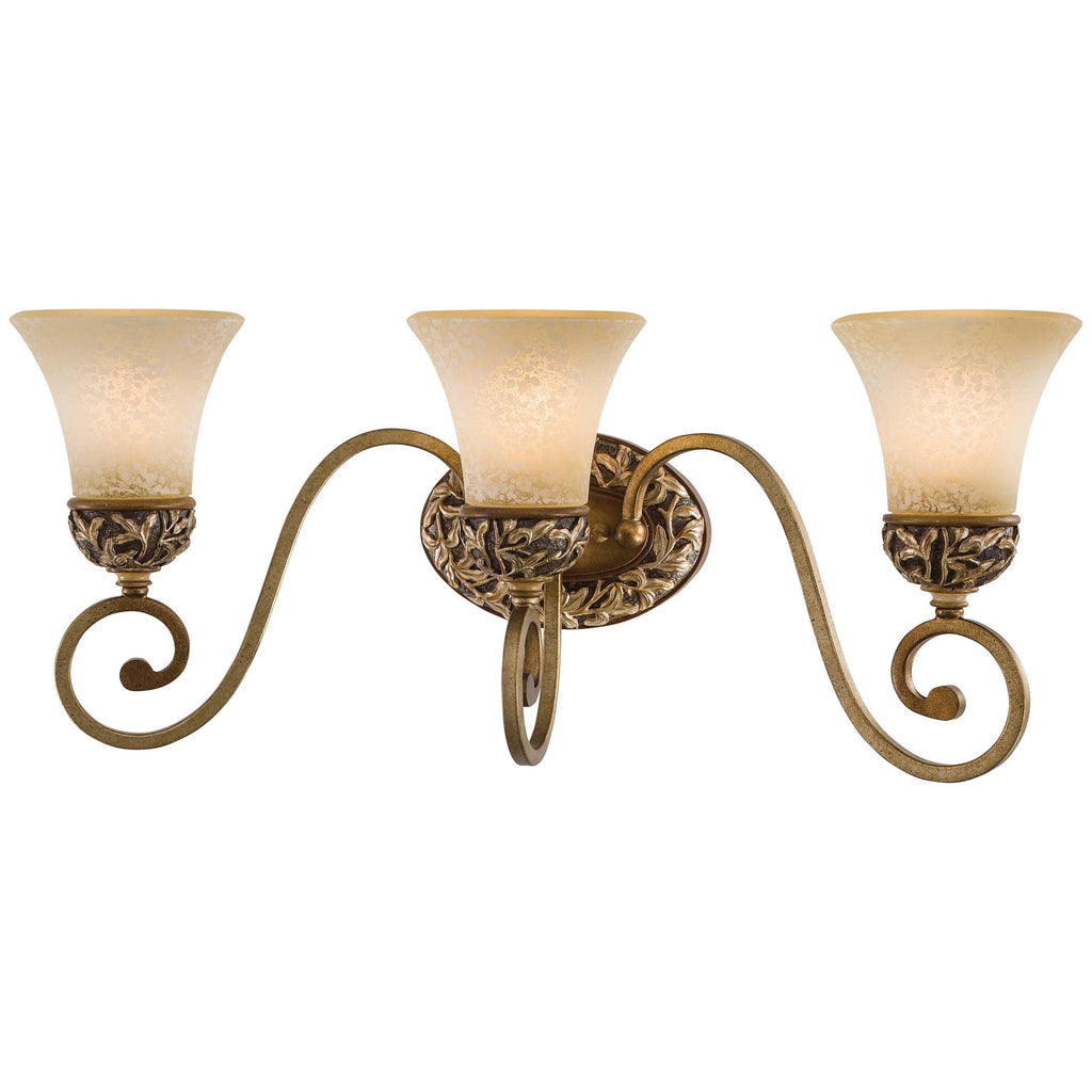 3 Light Bath Florence Patina B9900