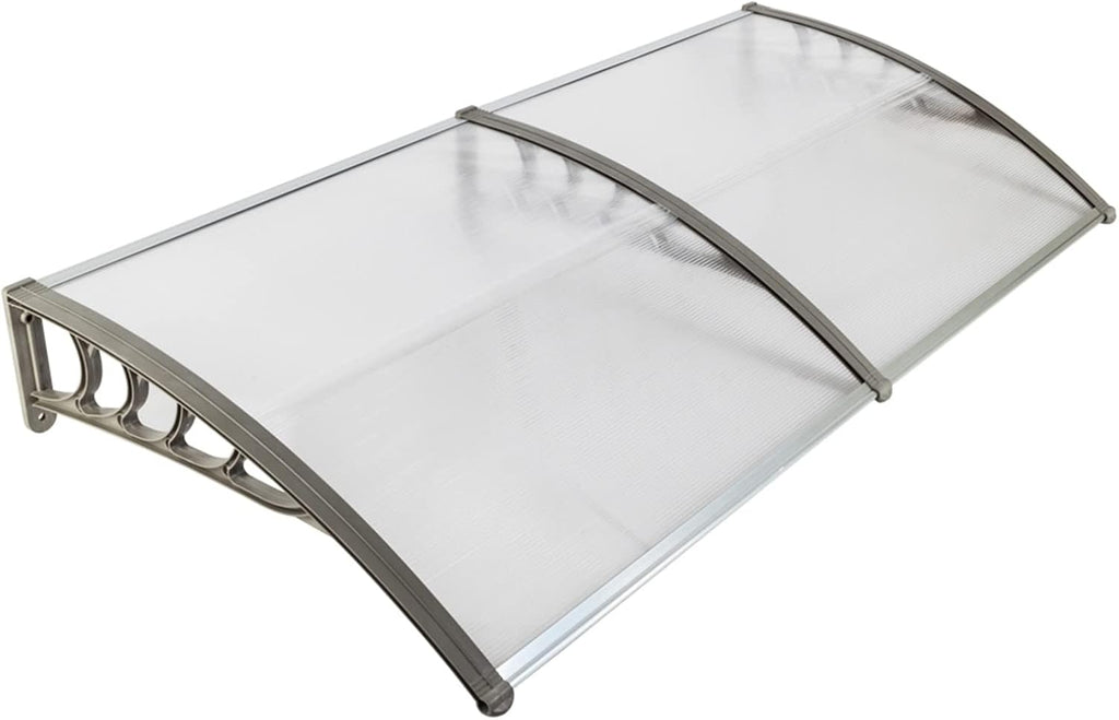100 x 80 White and Black Awning Canopy Pack of 2 W35036