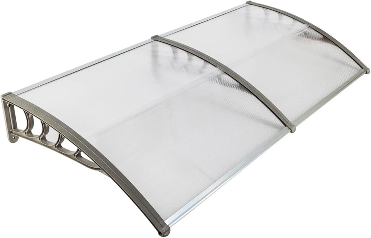 100 x 80 White and Black Awning Canopy Pack of 2 W35036