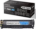 Cyan Toner Cartridge for HP CP2025 CM2320 Printer M420