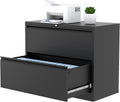 4 Drawer Metal Lateral File Cabinet with Lock O106464