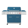 6-Burner BBQ Gas Grill with Sear Burner and Side Burner I28227