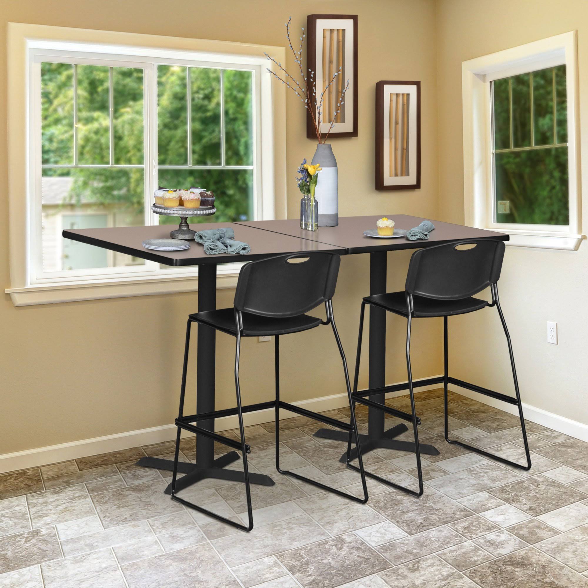 Mahogany Square Cafe Table O274054
