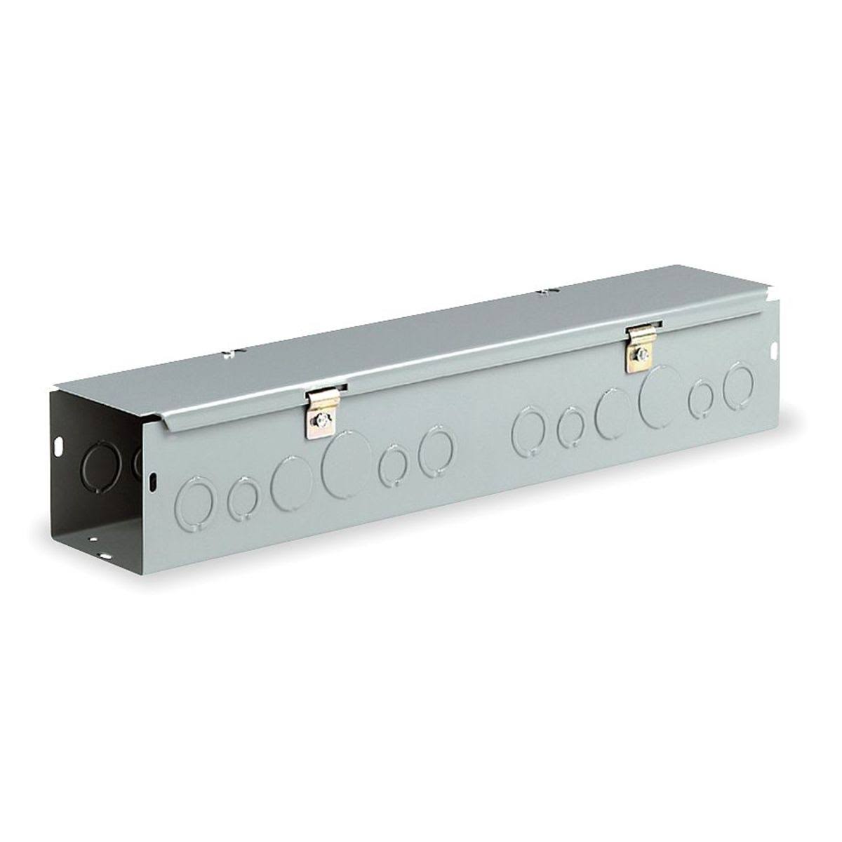 Straight Wireway, NEMA, Length 10 Ft, Gray C479
