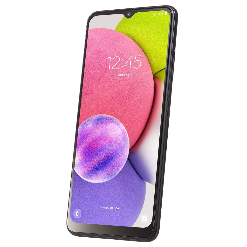 Samsung Galaxy A03s 32GB Black Prepaid Smartphone E6137