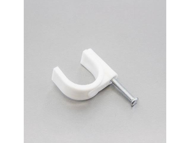 2500 Round 18 mm Cable Wire Clips Y62455
