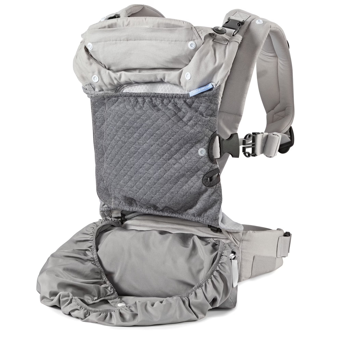 Gray 4-Position Ergonomic Baby Carrier H895088