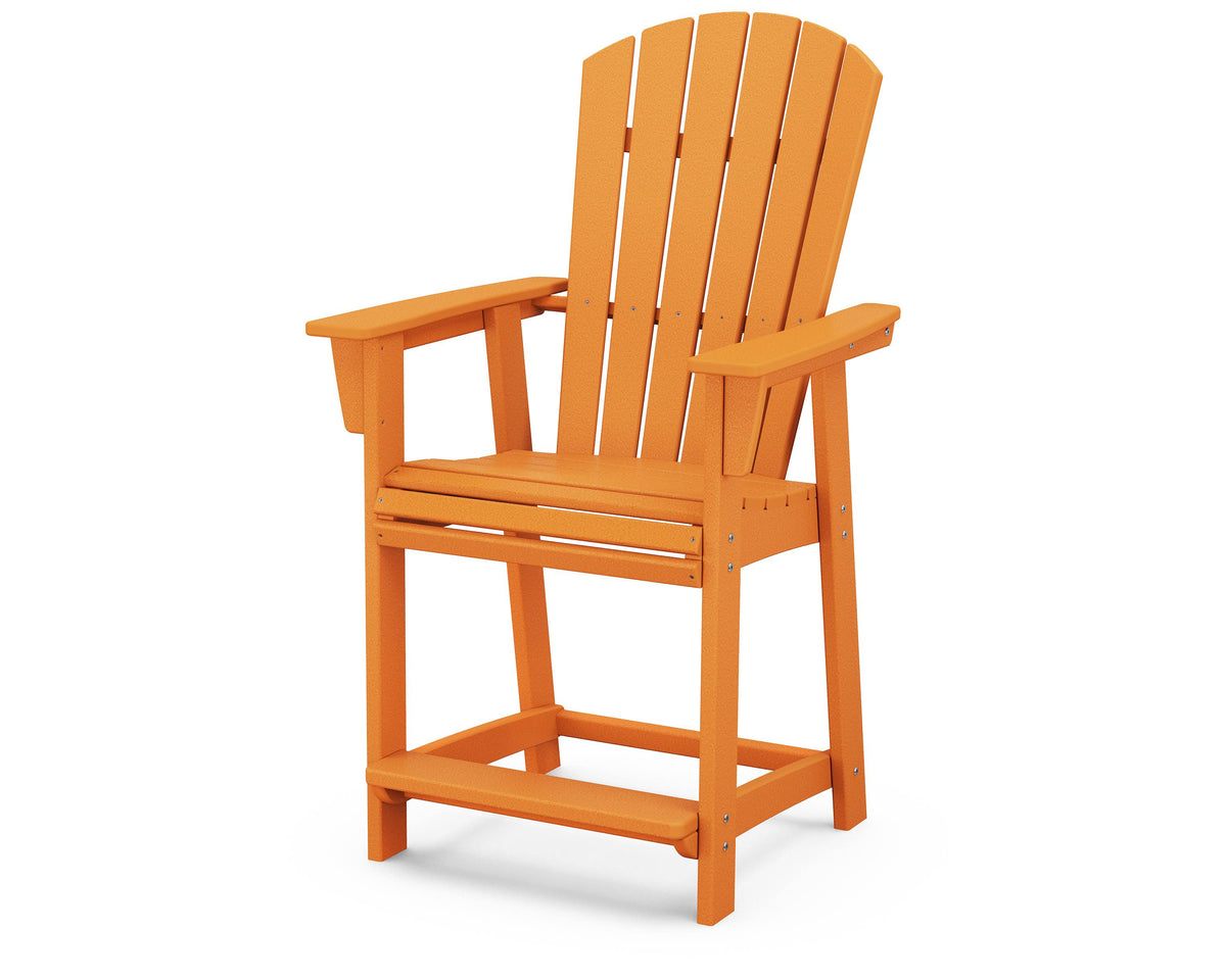 Orange Adirondack Counter Chair E442