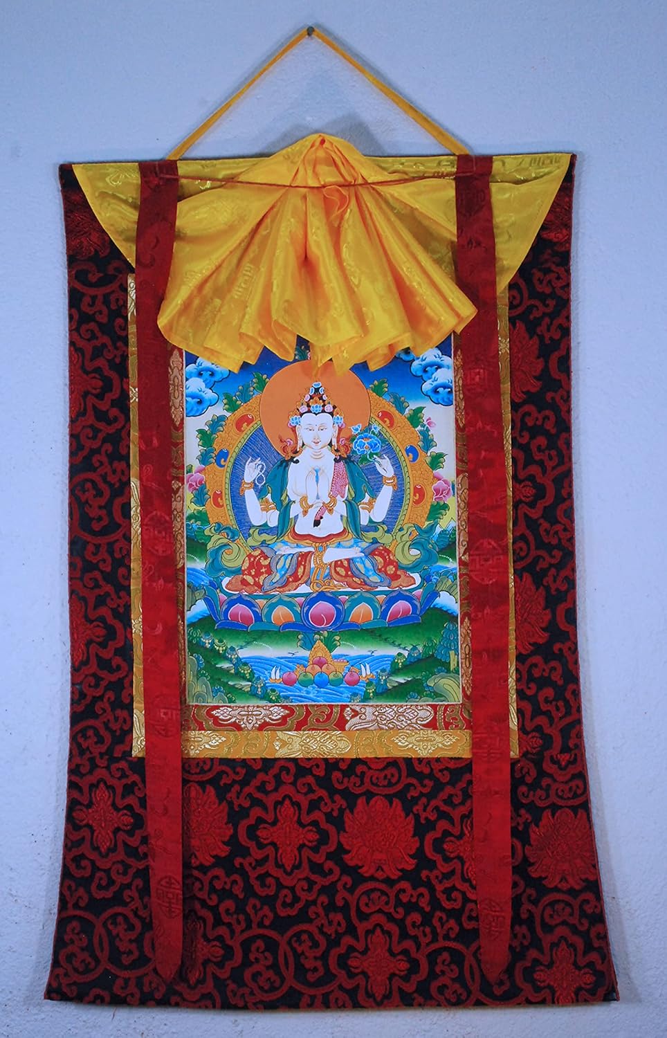 Hand Painted Thanka Thangka S668607