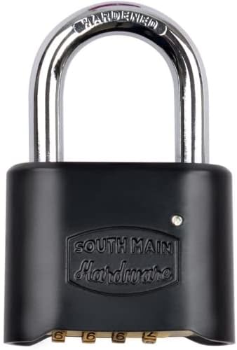 Black Die-Cast Padlock, 1-Pack Pack of 2 T67341