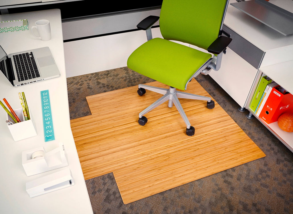 Bamboo Roll-Up Chairmat J622041