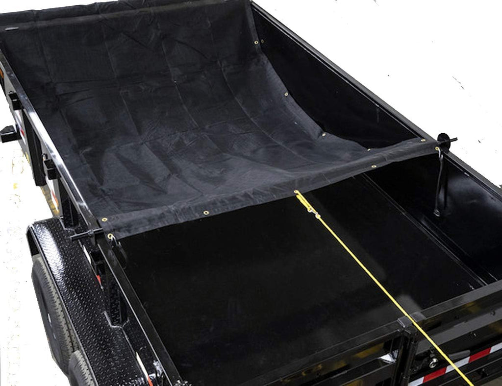 Cab Level Hand Crank Kit with Black Mesh Tarp T176