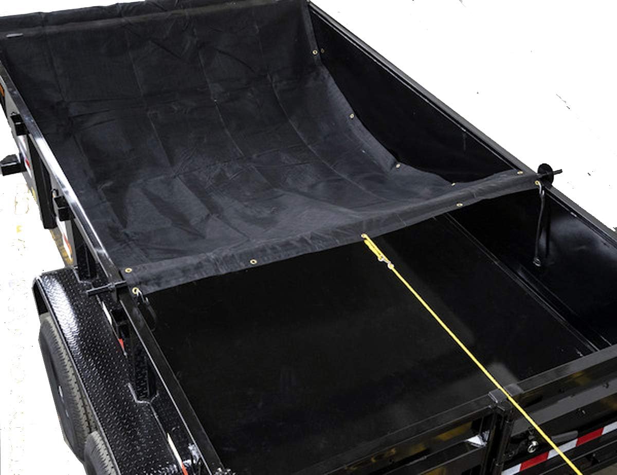 Cab Level Hand Crank Kit with Black Mesh Tarp T176