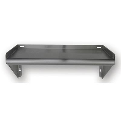 Stainless Steel Tab Lock Wall Shelf I351