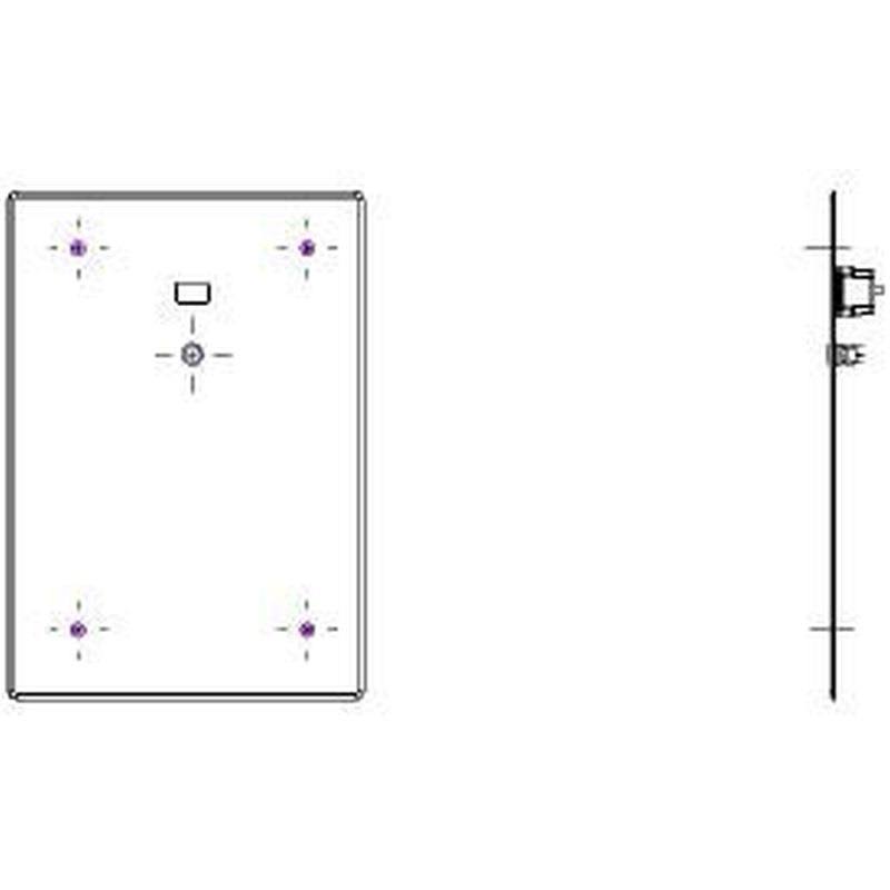 Concealed Flush Valve Trim S142740