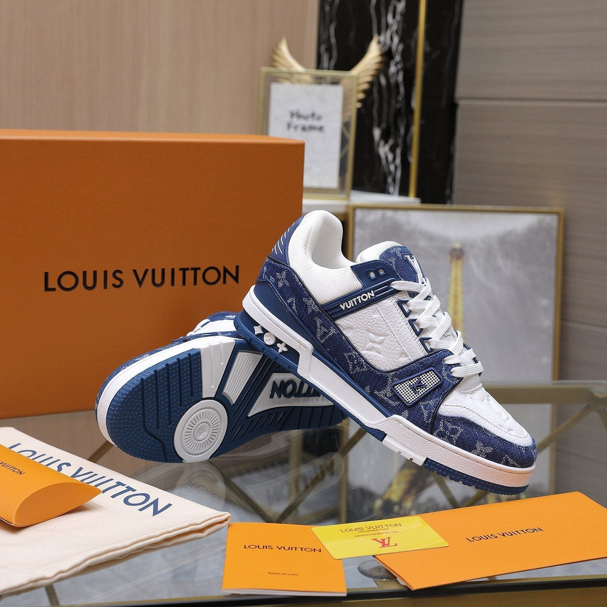 Louis Vuitton Monogram Low-Top Sneakers